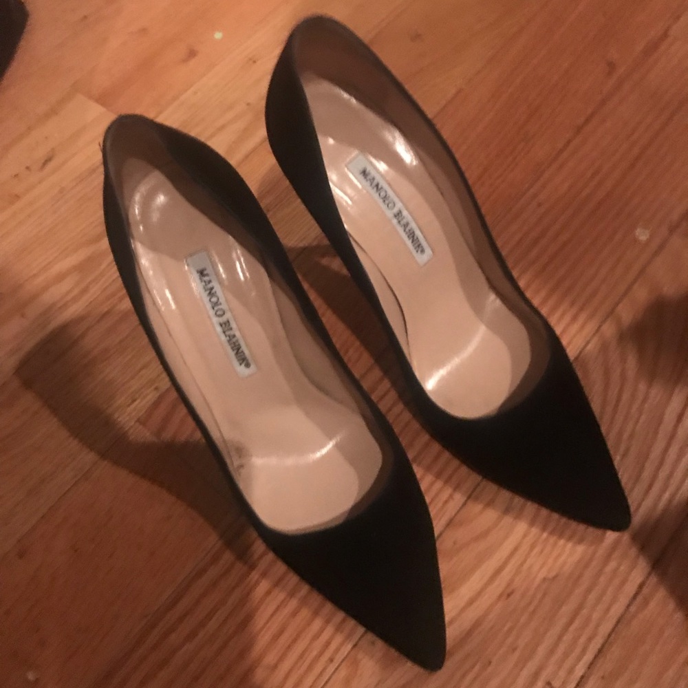 Manolo blahnik Suede bb 115 pumps - Picture 5 of 8